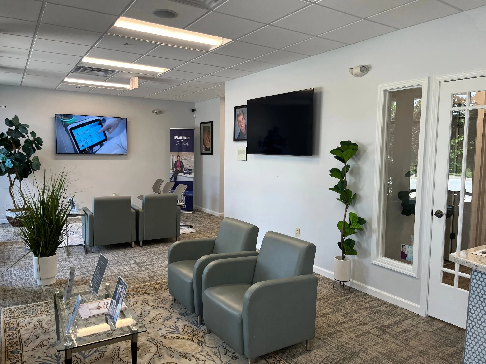 Private consultation room where our team reviews treatment costs, insurance and financing with you
