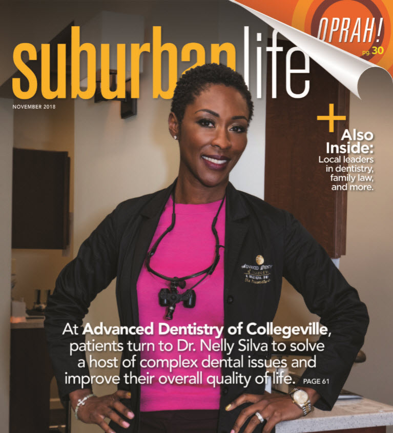 Suburban life magazine feature advance dentistry of collegeville